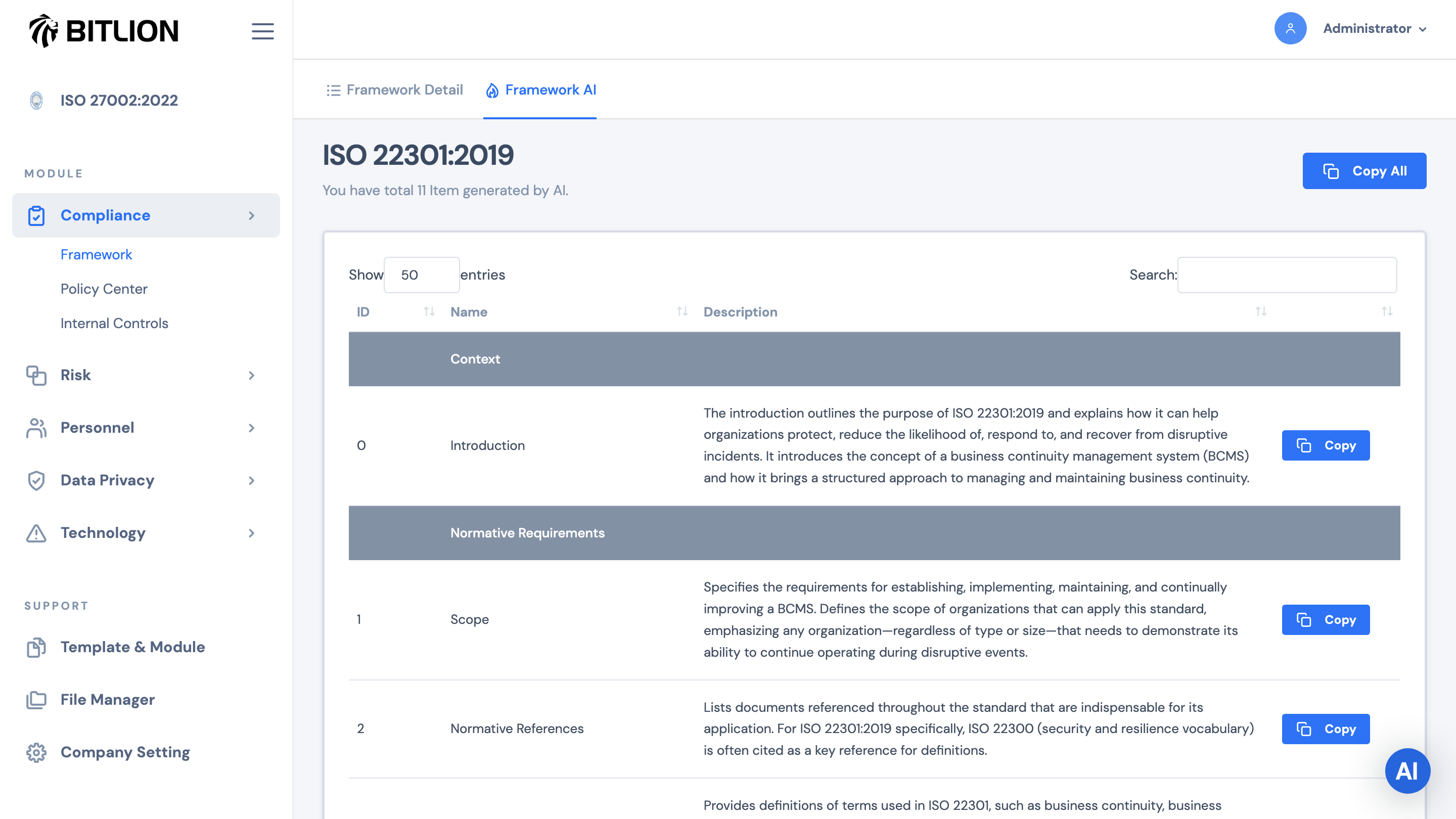 Audit Process Demo